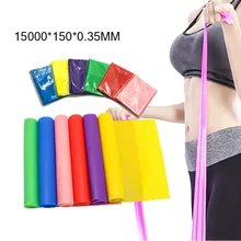 Эластичная лента для йоги, тянущаяся полоса для упражнений, фитнес экспандер, эластичная лента для восстановления, расслабления, растягивающаяся, для пилатеса, тянущаяся лента