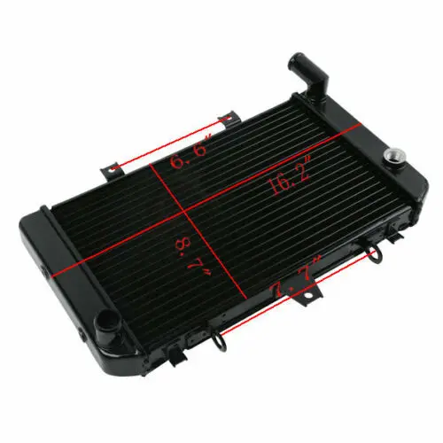 Алюминиевый радиатор для мотоцикла Kawasaki ZRX1100 1996 2000 ZRX 1200 2001 2008|radiator set|radiation