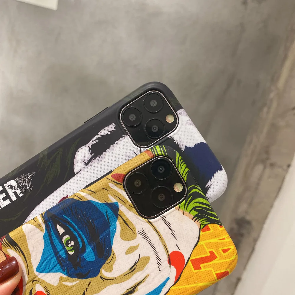 Netarlier модный Смешной клоун Половина лица Джокер чехол для телефона iPhone 11Pro Max Xsmax XR