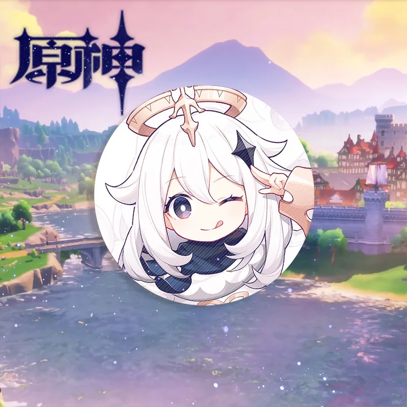 58mm Game Genshin Impact Brooch Pin Xiao Kaedehara Ayaka Baal Raiden Shogun Cosplay Badge Accessories For Clothes Backpack Gift 58mm Game Genshin Impact Brooch Pin Xiao Kaedehara Ayaka Baal Raiden Shogun Cosplay Badge Accessories For Clothes Backpack Gift