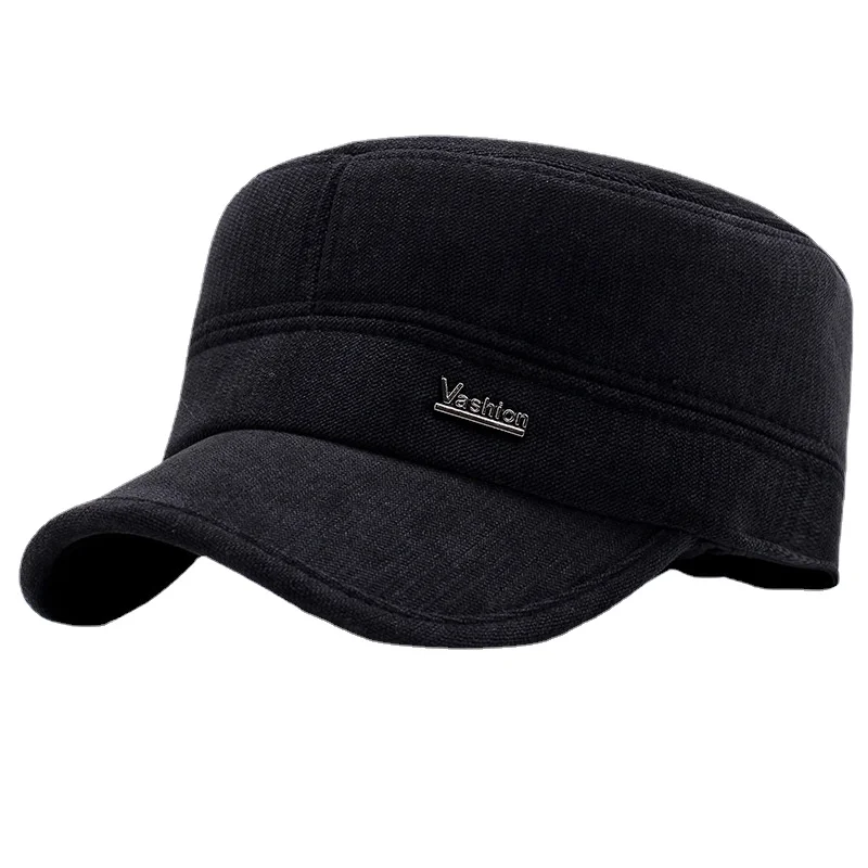 Зимние шапки 2021 Мужская теплая шапка для мужчин среднего и пожилого возраста