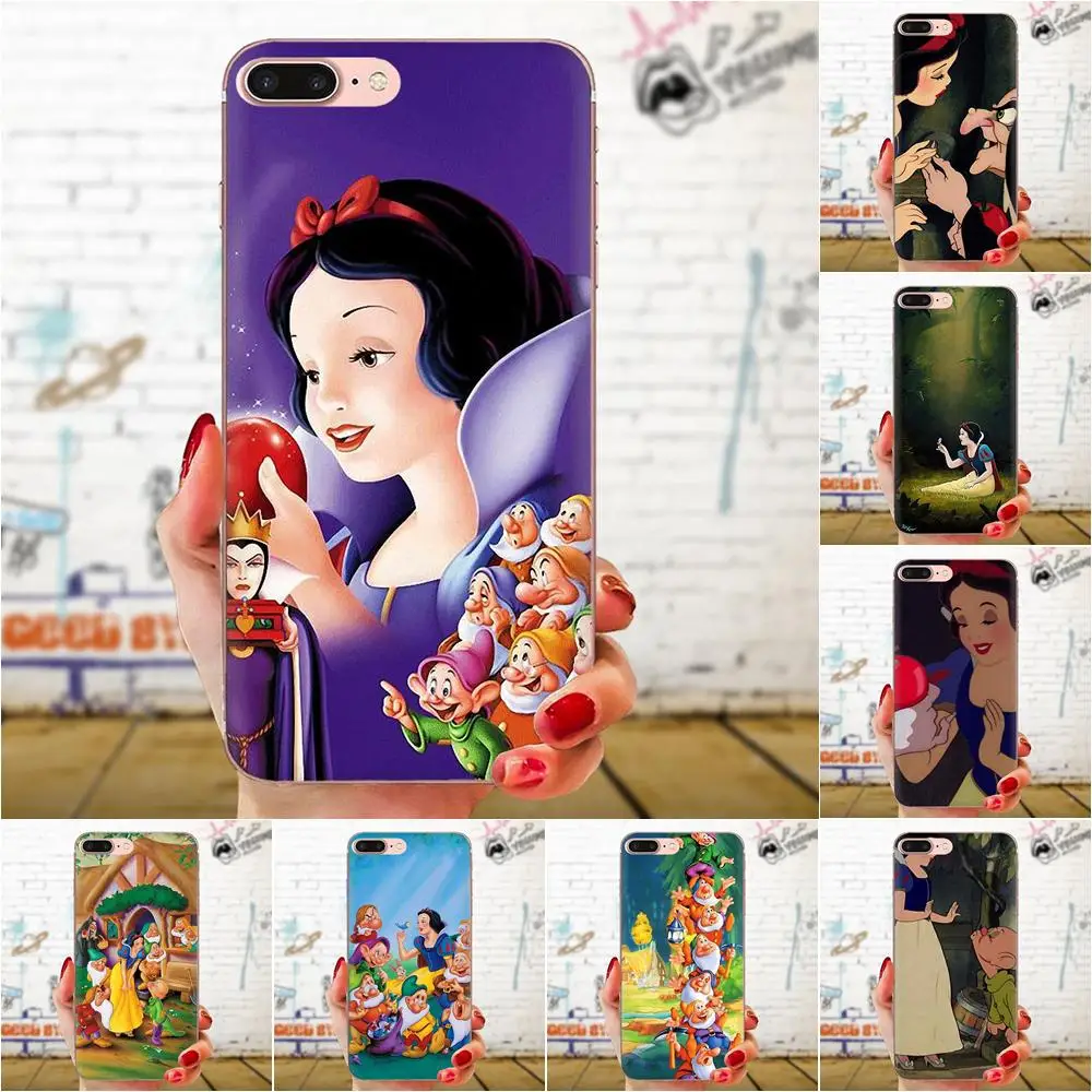 Snow White Seven Dwarfs Silicone Cover Bag For LG G2 G3 G4 G5 G6 G7 K4 K7 K8 K10 K12 K40 Mini Plus Stylus ThinQ 2016 2017 2018 | Мобильные