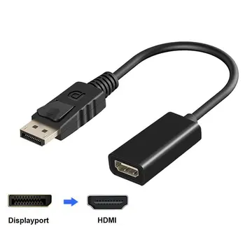 

Data Processing Displayport Male To HDMI Female Cable Generic Digital Audio Transmissions Converter Adapter