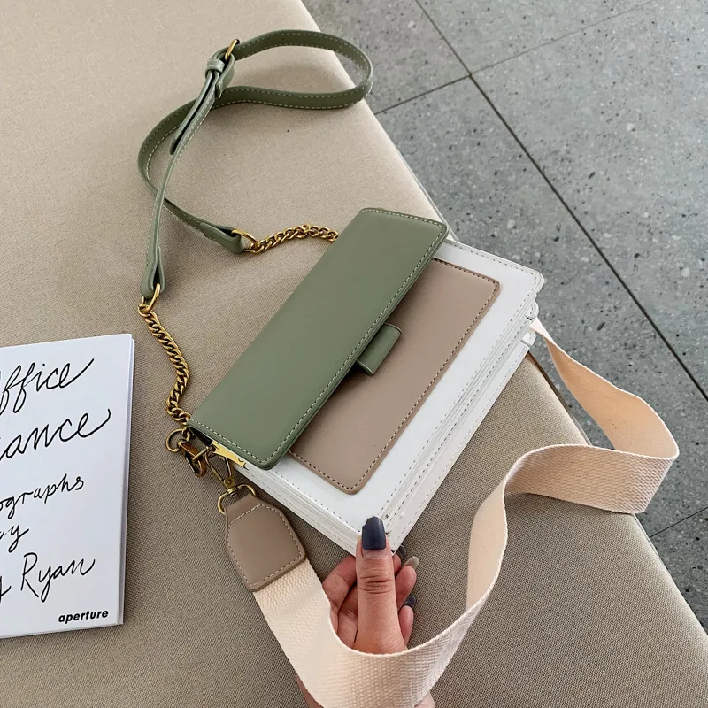 

New France Non-mainstream Western Style Bag WOMEN'S Bag 2019 New Style Summer Korean-style Versatile Shoulder Bag Textured Chain