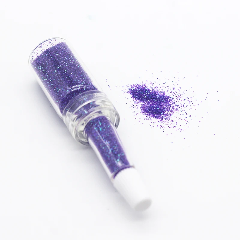 purple Блеск для ногтей Unhas украшения ногтей искусство Paznokcie порошок Ongle пигмент Nagels Лазерная голографическая глитер Блеск Хэллоуин Poudre - Цвет: purple
