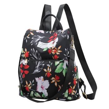 

Student schoolbag junior high school students high-capacity anti-theft backpack Korean version printing girl backpack campus