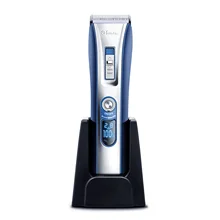 Новые продукты RFC-698LED цифровая машинка для стрижки волос/Младенческая взрослая универсальная машинка для стрижки волос/Низкий уровень шума Электрический фейдер фиксированное зарядное устройство