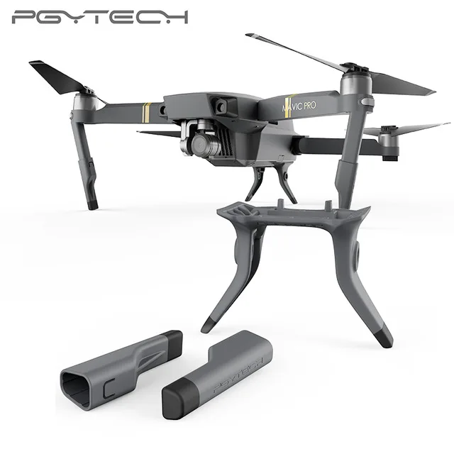 Посадочная Шестерня для MAVIC 2 подъемная Расширенная посадочная Шестерня ножная Опора Защита ног для DJI MAVIC 2 Pro Zoom Drone аксессуары Запчасти - Цвет: pgytech