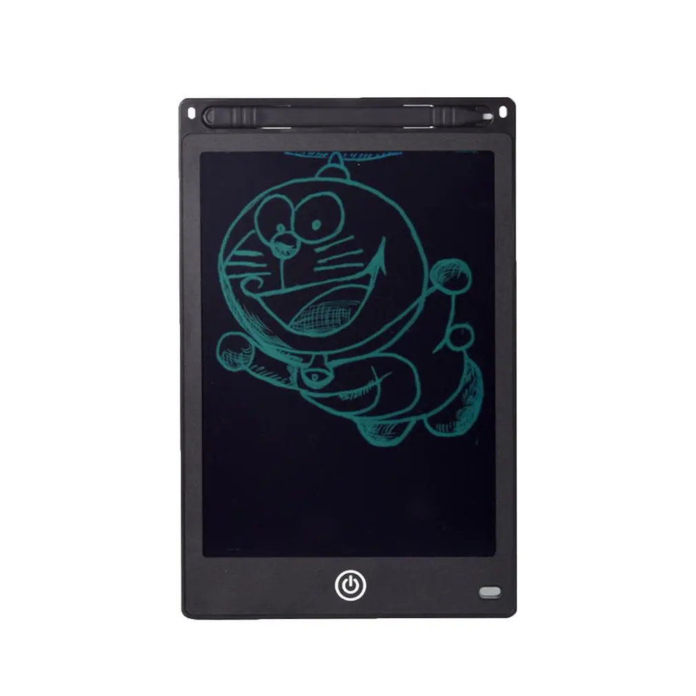 Graphics Tablet Electronics Drawing Tablet Smart Lcd Writing Tablet Erasable Drawing Board 8.5 Inch light Pad Handwriting Pen - Цвет: black