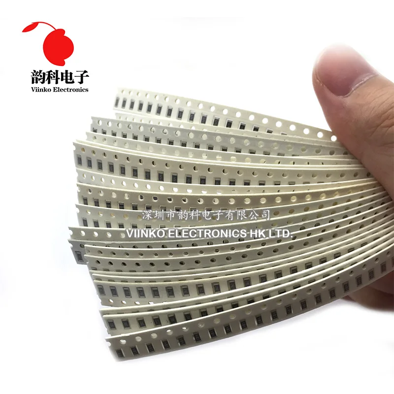 1206 SMD Resistor Kit Assorted 1/4W 1Ohm-1M ohm 1% 33valuesX 20pcs=660pcs Sample | Электронные компоненты и