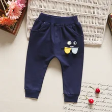 Весна и осень, стиль, детская одежда для мальчиков 1-4 лет, детские джинсы, вязаные спортивные брюки, чистый хлопок