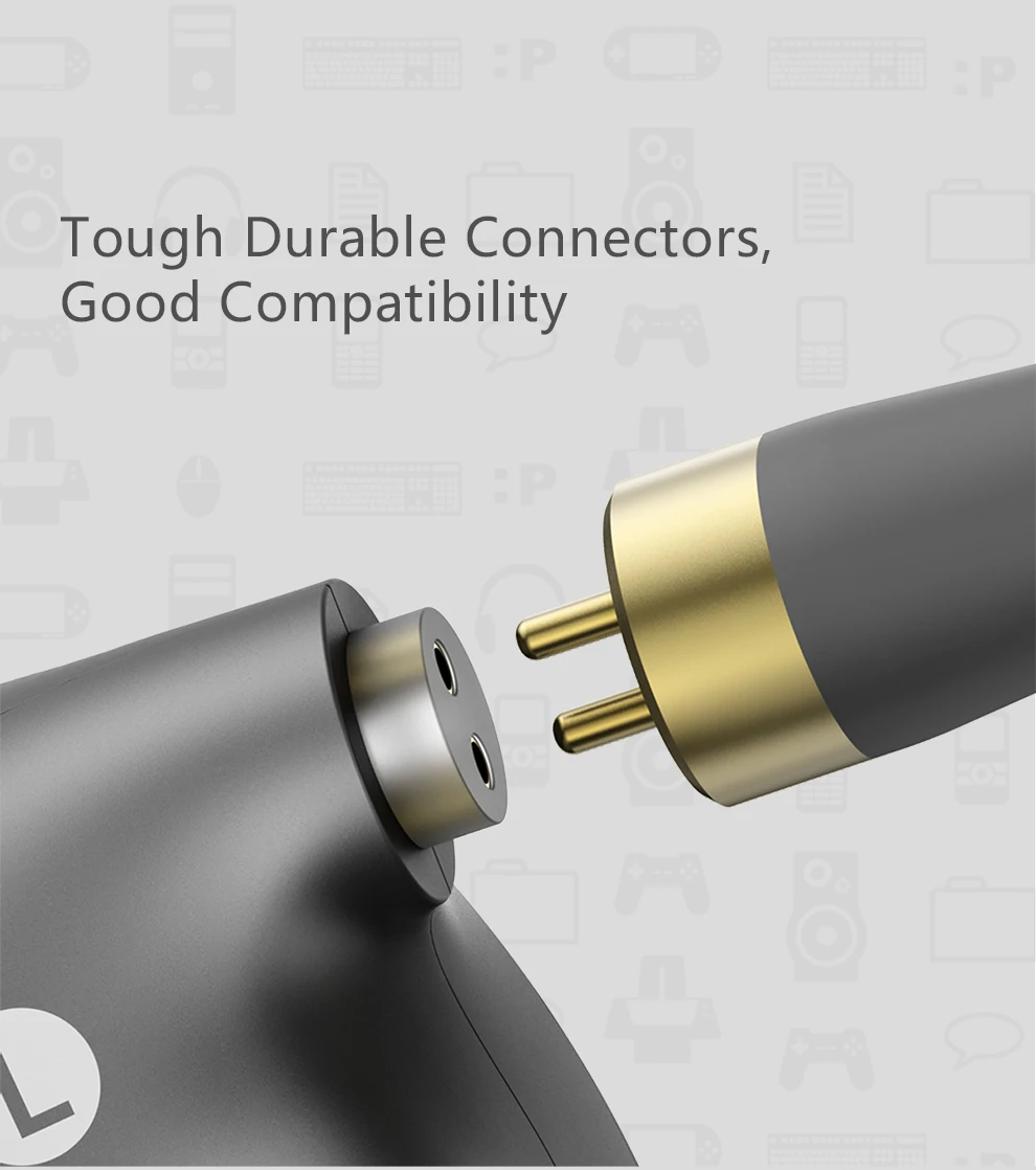 Whizzer W2-AM1 наушники с кабелем обновления CSR8645 Bluetooth v5.0 2PIN разъем MMCX поддержка Apt-X с микрофоном для Android iOS Телефон
