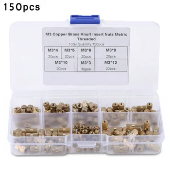 

Brass Nut Threaded M3 Insert For 3D Printing Metal Supplies Accessories
