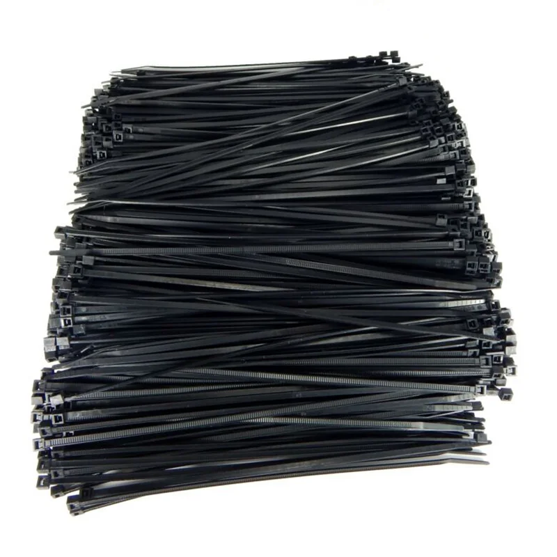 

1000pcs Cable Ties UV Stabilized Nylon Tensile Wire Replacement Accessory Cords Self-locking Practical