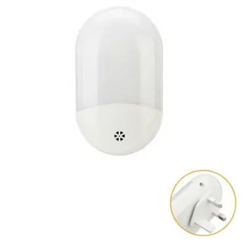 

Light Control Night Lamp LED Night Light With Dual USB Wall Charger Plug Power-saving Dusk to Dawn Sensor Wall Lamp