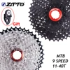 ZTTO 9 vitesses Cassette 11-40 T rapport large roue libre VTT vtt vélo Cassette pignon d'inertie Compatible avec Sunrace ► Photo 1/6