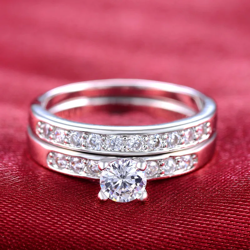 New-Brand-Jewelry-Ring-Vintage-0-75-Carat-Shine-Stone-Cincin-Wanita-Stackable-Double-Rings-for (3)