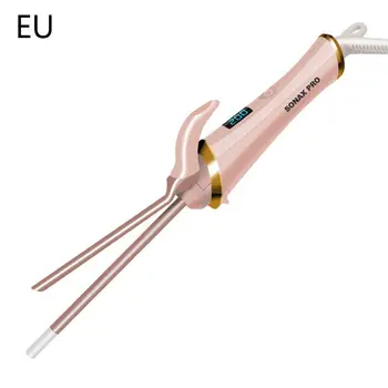 

5 Temperature Adjustable Curling Iron Hair Curler Curling Wand Digital Display M2EE