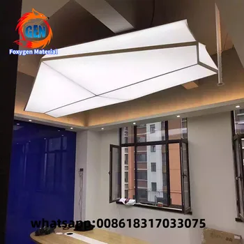 

Pop ceiling designs for Shopping Mall Ceiling Decoration 3D printed PVC Stretch Ceiling