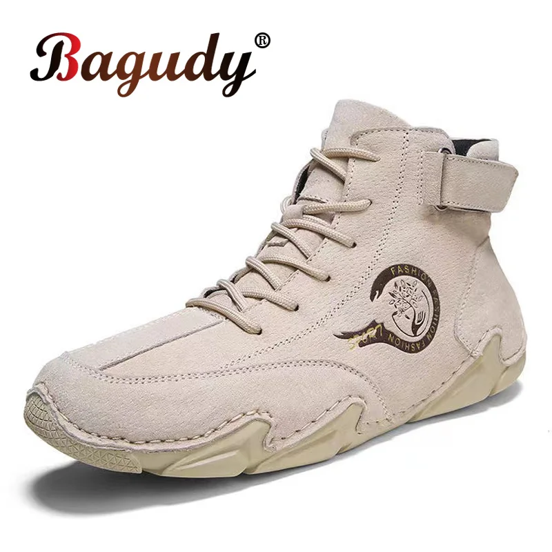 

Модные мужские зимние ботинки; Очень теплые зимние ботинки; Мужские кожаные ботинки в байкерском стиле; Уличная Нескользящая Мужская зимняя обувь; Весенние кроссовки