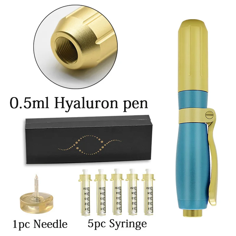 hyaluron pen kit2 0,3/0,5 мл высокого давления Гиалуроновая кислота ручка для увеличения губ заливка губ инъекция мезо микро пистолет распылитель без иглы гиалурон ручка - Номер модели: hyaluron pen kit2
