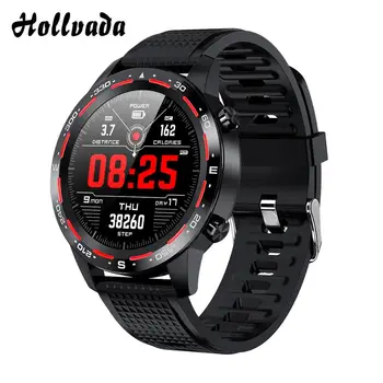 

2020 New L12 Smart Watch ECG PPG hr Blood Pressure Oxygen IP68 Waterproof 300mAh Long Standby Bluetooth Call Smart Watch pk L9