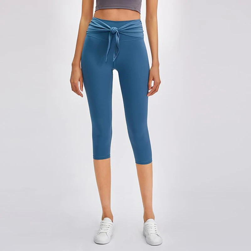 Curve Women Squat Leggings Running Gym Tight Pants Sexy High Waist Bandage Quick-Drying Yoga Pant 2020 Workout Legging |