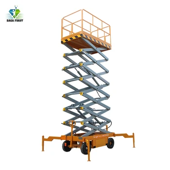 

10m,12m,14m Mobile Platform Full Electric Scissor Lift