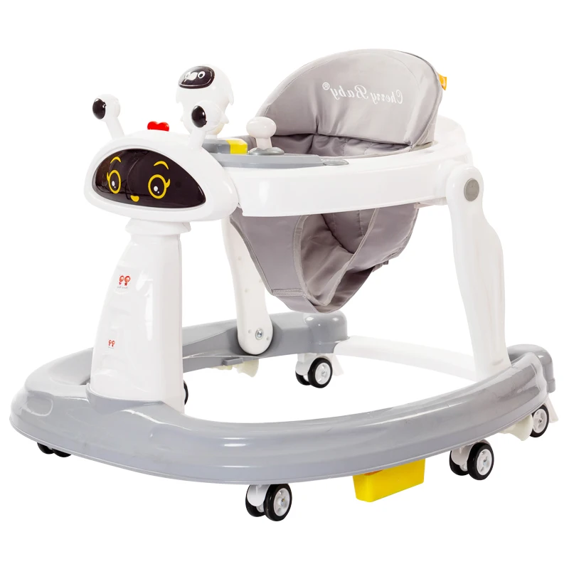 Детская коляска анти-о-ноги Анти-опрокидывание ходьбы руки толкать может сидеть девочка мальчик Многофункциональный 6-12 месяцев