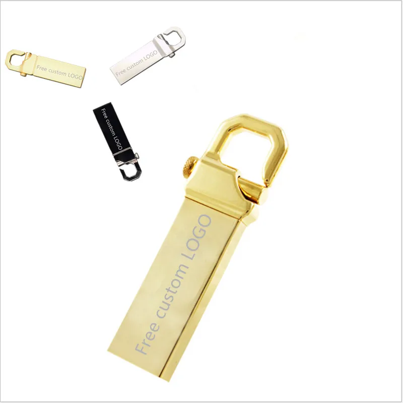 

metal USB flash drive 32GB 16GB pen drive 8GB 4GB Flash memory stick 128GB cle usb 2.0 pendrive 64GB u disk key DIY smartphone