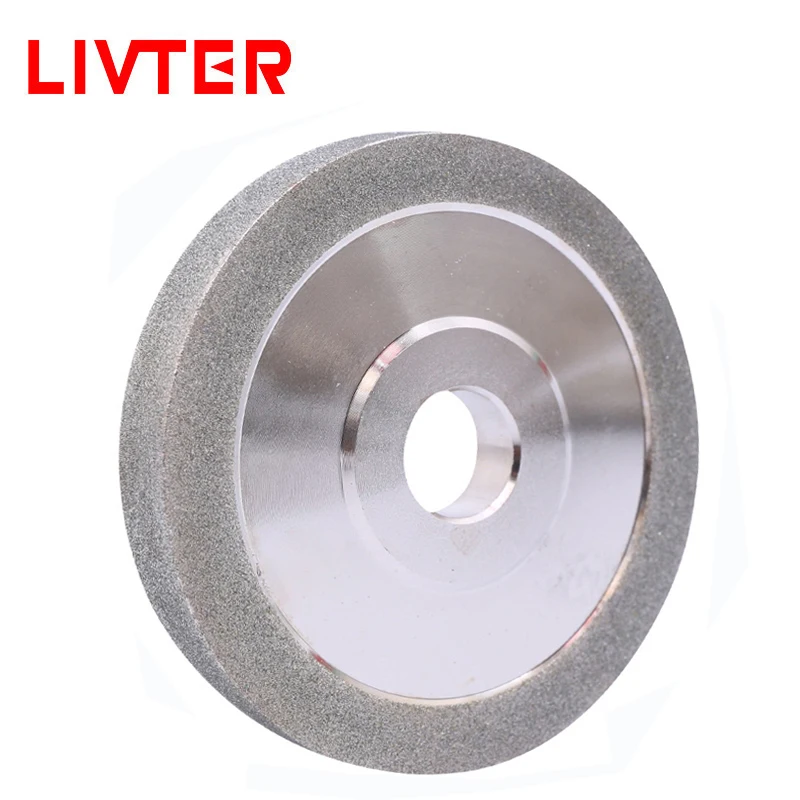 Алмазное покрытие LIVTER 8 дюймов полимер PDX одинарный скос шлифовальный камень