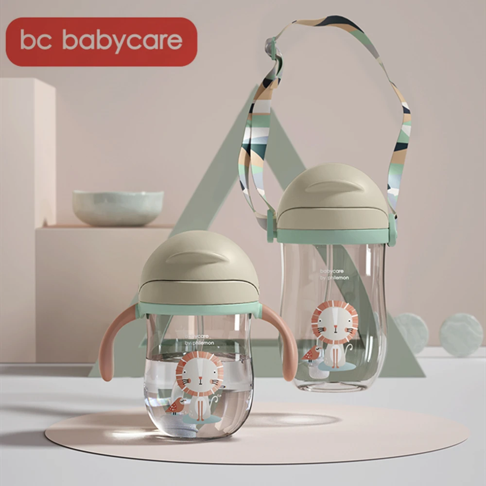 For Sale Sippy-Cup Baby-Bottle Drinking-Water V-Straw Kids Leakproof Anti-Choked-Handle/shoulder-Strap-Cup AANarqpXw