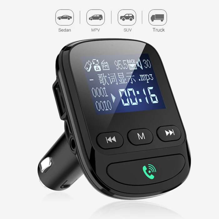 Автомобильное зарядное устройство плеер Bluetooth fm-передатчик Радио MP3 USB беспроводной комплект громкой связи DQ-Drop