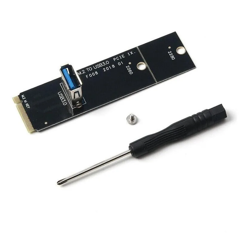 Адаптер Usb 3 0 плата M.2 к PCI-E каналу Usb3.0 для компьютерной платы расширения