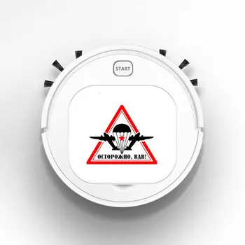 

Robot Vacuum Cleaner Intelligent Automatic Mopping Clean Robot for Hard Floor Carpet Caution, Russian Airborne Forces