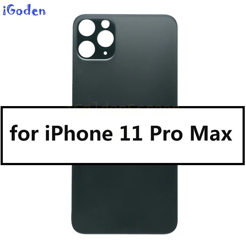 Чехол со стеклянным корпусом для Apple iPhone 11 Pro Max A2218 A2161 A2220 задняя крышка батарейного отсека задняя крышка Корпус Замена чехол