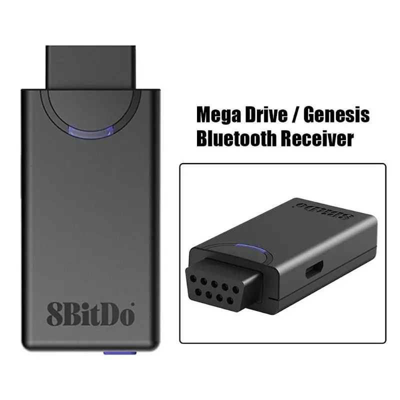 Прочный bluetooth-приемник износостойкий 8BitDo Ретро bluetooth-приемник для Mega Drive Mega Genesis игровая консоль, геймпад