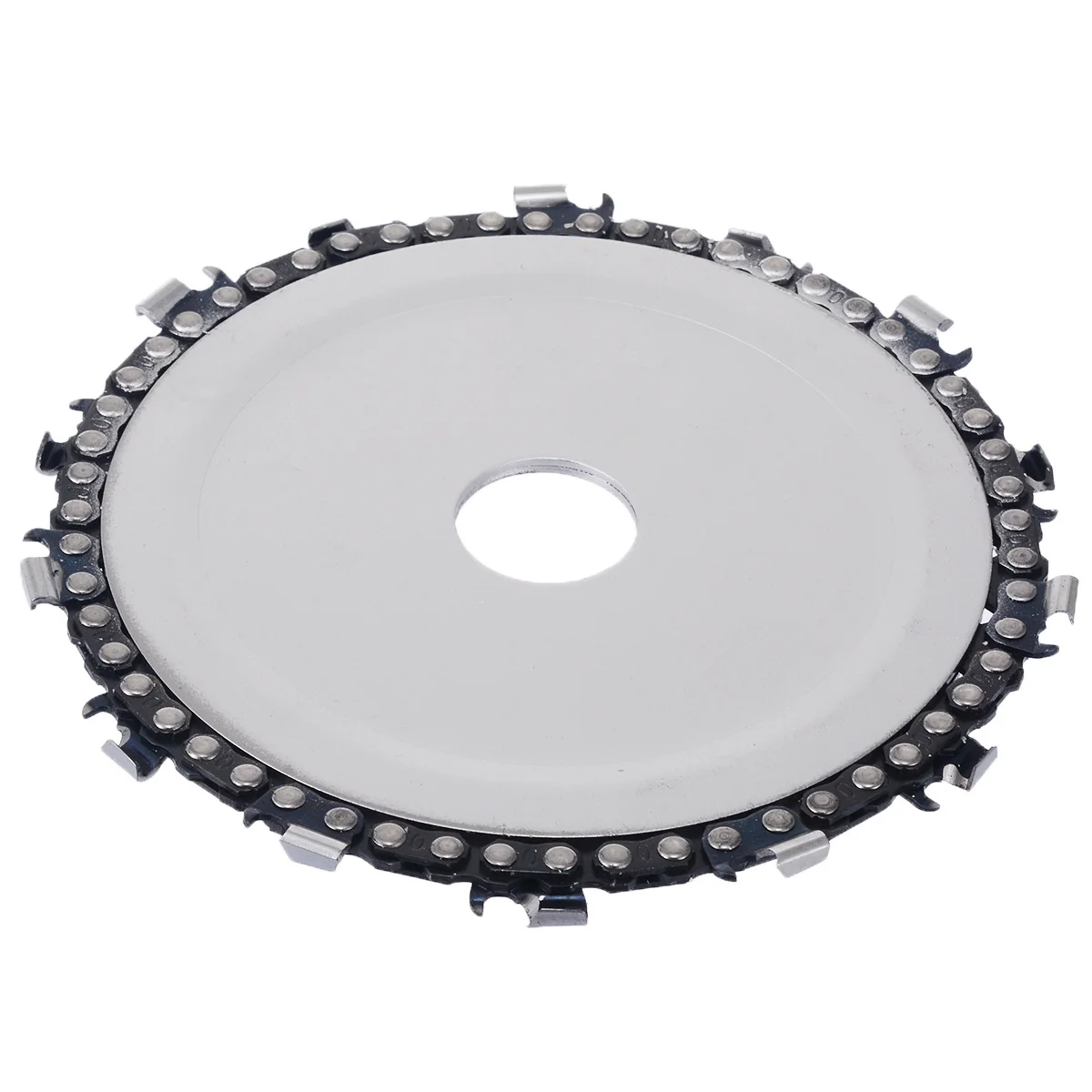 5 Inch Diameter 22mm Arbor Wood Carving Disc 14 Tooth Cut Chainsaw Disc for Angle Grinders Cut Carve Shape