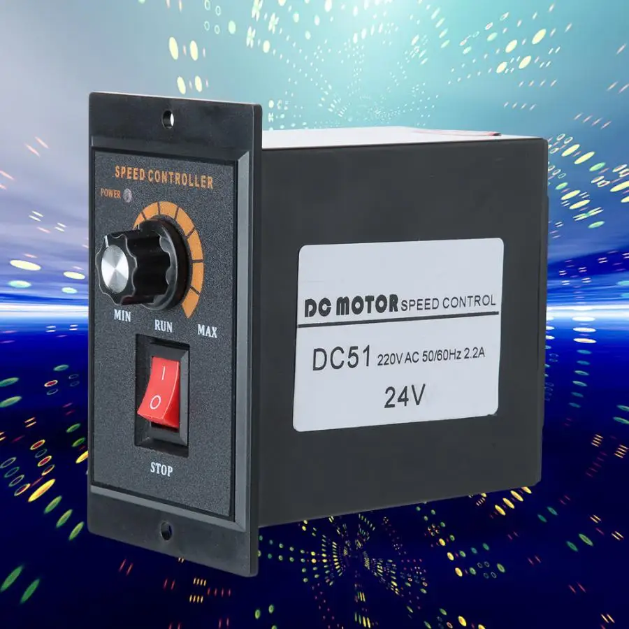 DC-51 120 Вт 2.2A контроллер скорости ABS корпус постоянного магнита двигатель одежда машины