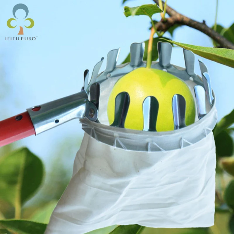 

1Pcs High-altitude Fruit Picker Portable Fruit Picker Metal Fruit Picker Agricultural Garden Hardware Tools LXX
