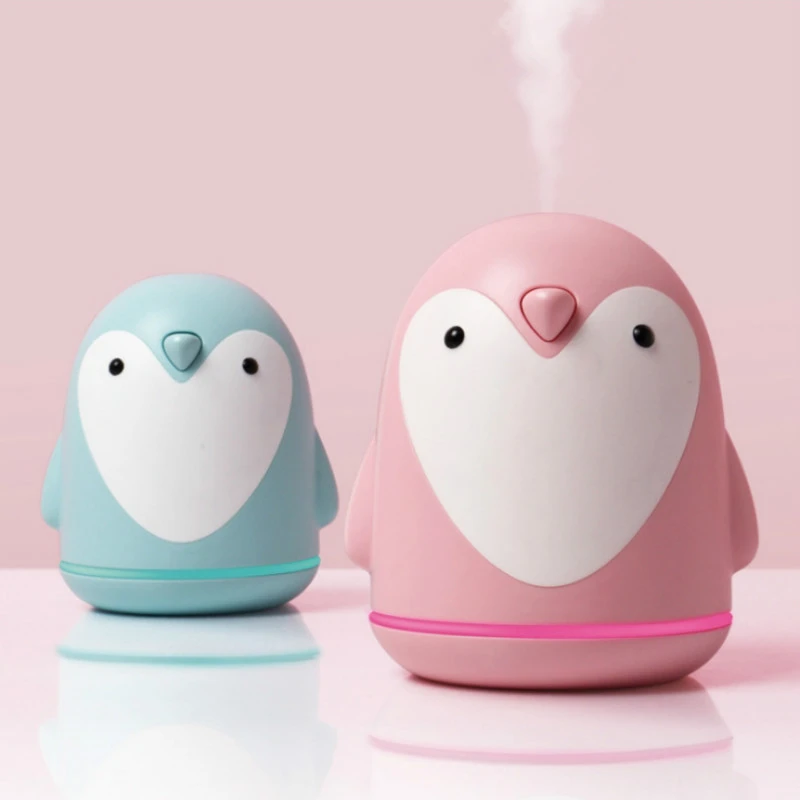 Grtco 250 ミリリットルミニミスト汽船かわいいエッセンシャルオイルアロマ加湿器ペンギンポータブル Usb 電気超音波アロマディフューザー Humidifiers Aliexpress