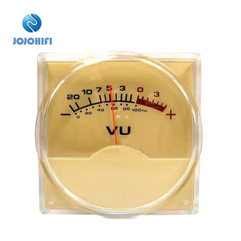 

P-64 High Precision VU Meter Head Decoder DB Level Meter AMP Amplifier Pre-stage Power Amplifier Meter with Backlight