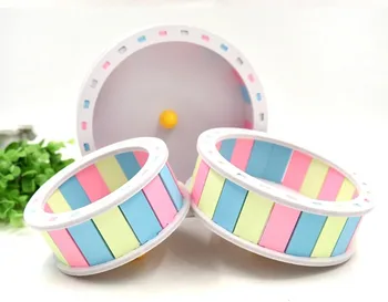 

Pet Sports Wheel Exercise Wheel Hamster Disc Pet Sport Mouse Plastic Running Jogging wheel Red Blue Color Funny Running MJ62410
