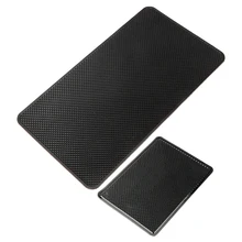 LEEPEE, автомобильный орнамент, силиконовый Противоскользящий коврик для приборной панели, нескользящий коврик для хранения, подставка для телефона, монета, держатель для солнцезащитных очков, аксессуары