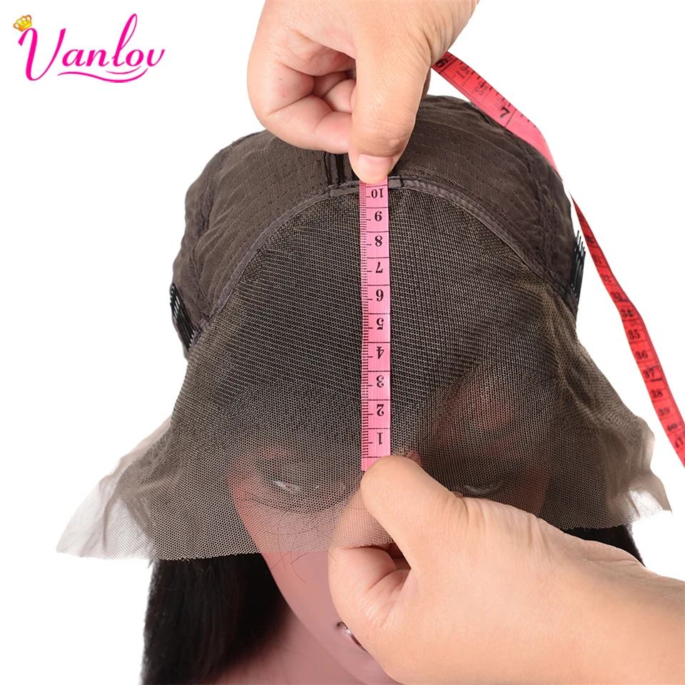 Vanlov 13x4 Brazilian Water Wave Lace Front Human Hair Wigs Pre Plucked Front Lace Wig With Baby Hair Natural Hairline Remyhair (5)