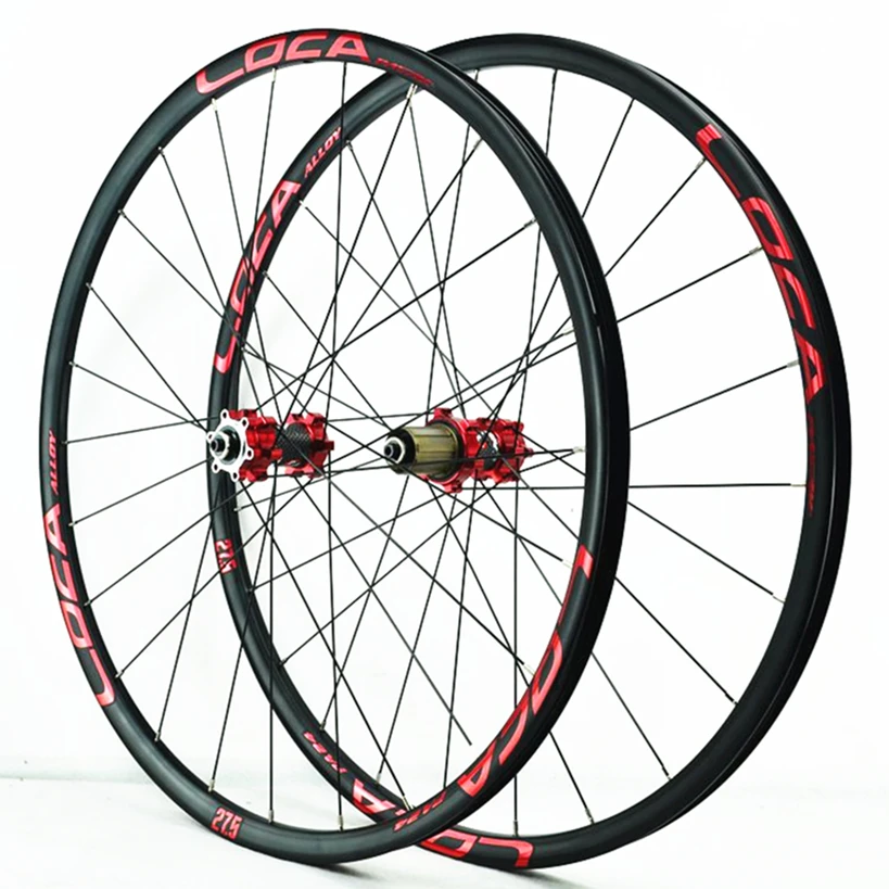 Mountain Bike Quick Release Wheels 26 / 27.5 / 29 Inch Straight Pull 4