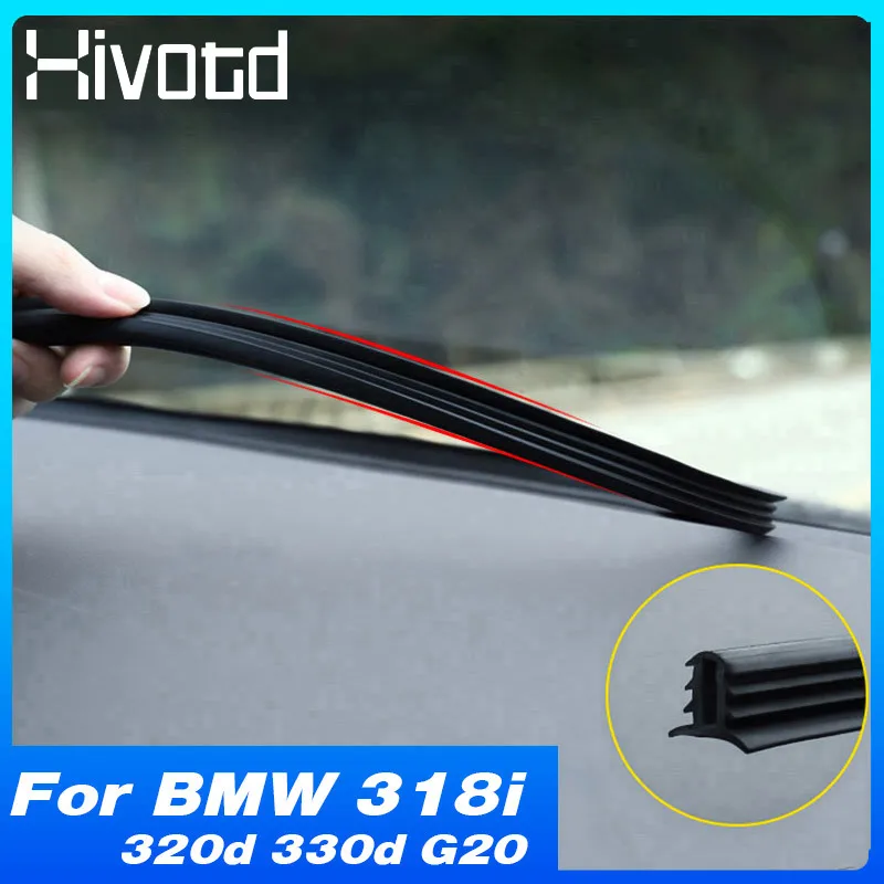 대시보드 씰링 스트립 중앙 제어 방음 앞유리 인테리어 장식 액세서리 BMW 318i 320d 330d G20 2023-2020