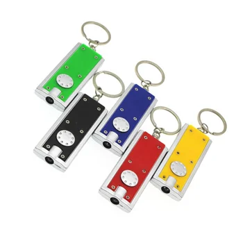 

6pcs Flashlight Keychains Chic Unique Creative Key Holder Key Decoration LED Key Ring Small Gift for Adults Women Men