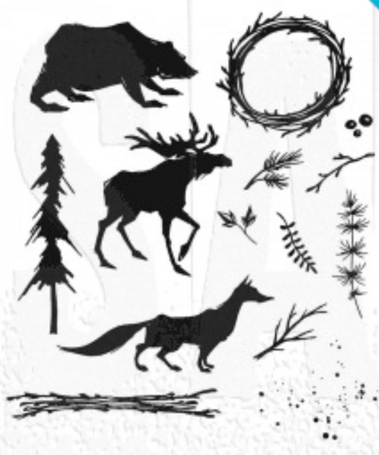 

deer Transparent Clear Stamp for DIY scrapbooking/Card Making C701