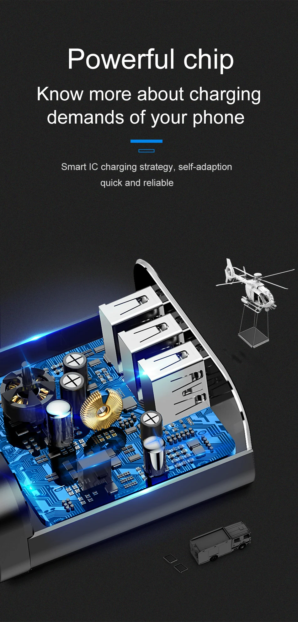 Зарядное устройство USB Baseus с цифровым дисплеем для samsung, Xiaomi, зарядное устройство для телефона, 3.4A, максимальное быстрое зарядное устройство для iPhone, зарядное устройство, адаптер